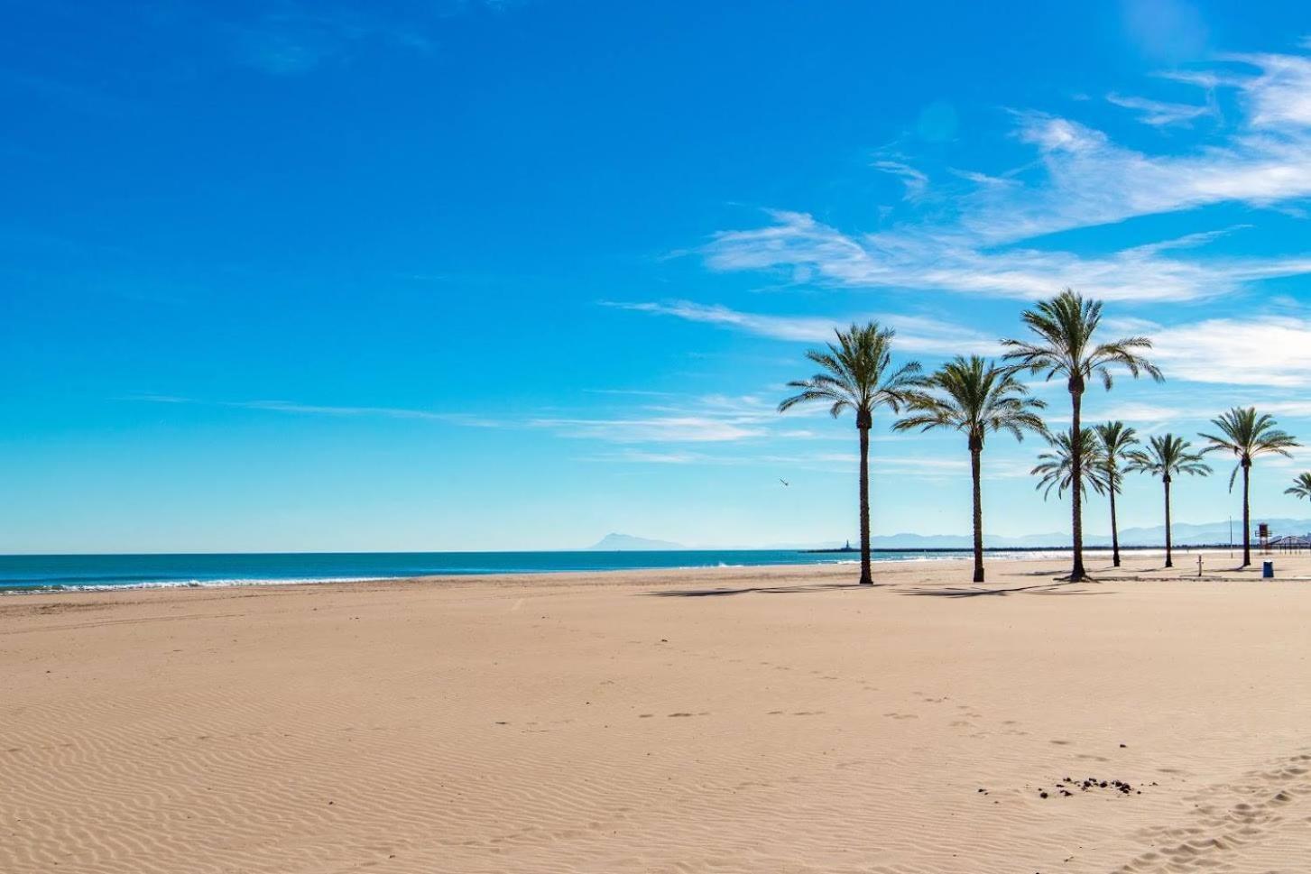 Royal Beach - Appartment With Sea View & Terrace Faro de Cullera Exteriér fotografie