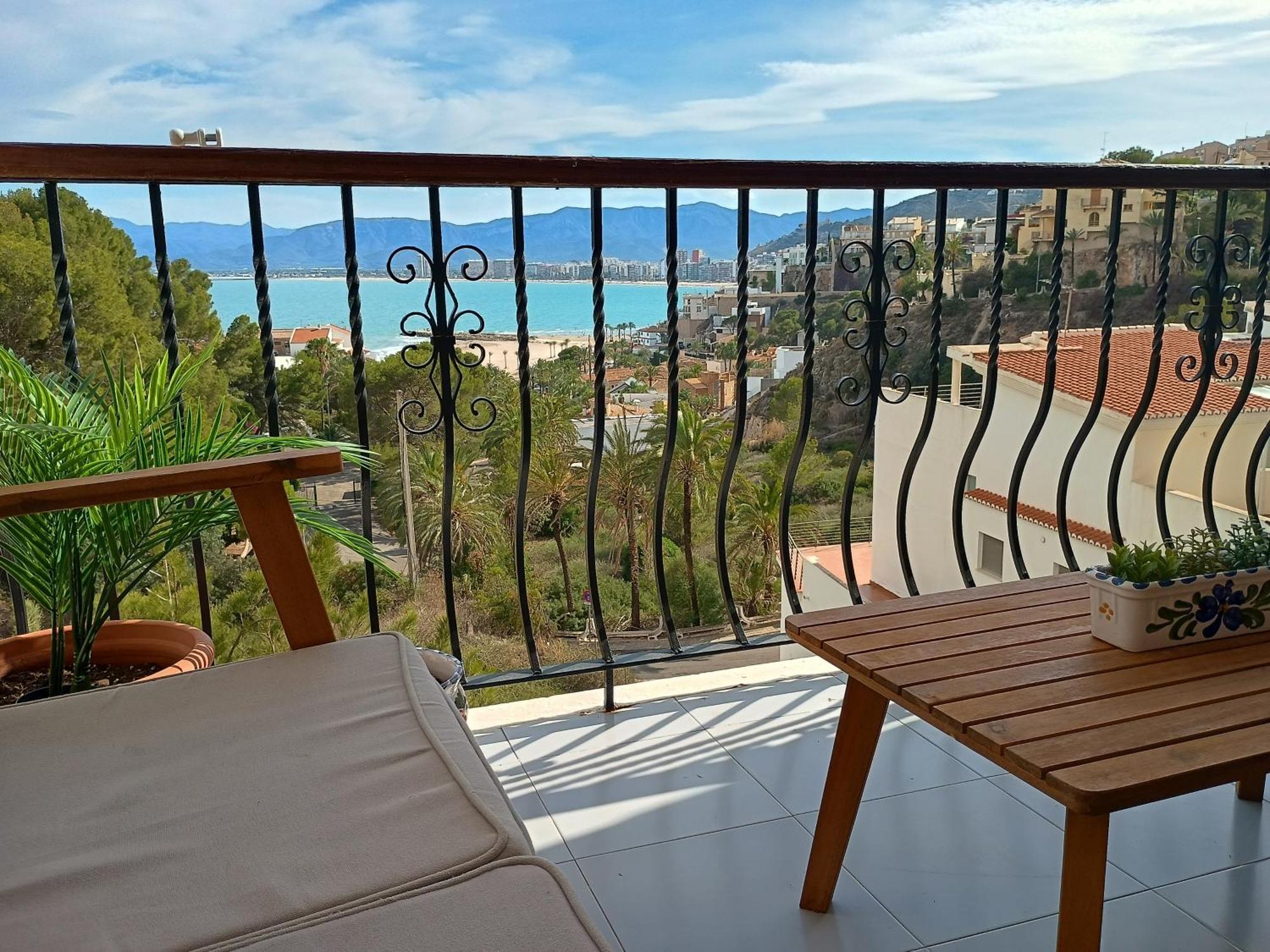 Royal Beach - Appartment With Sea View & Terrace Faro de Cullera Exteriér fotografie
