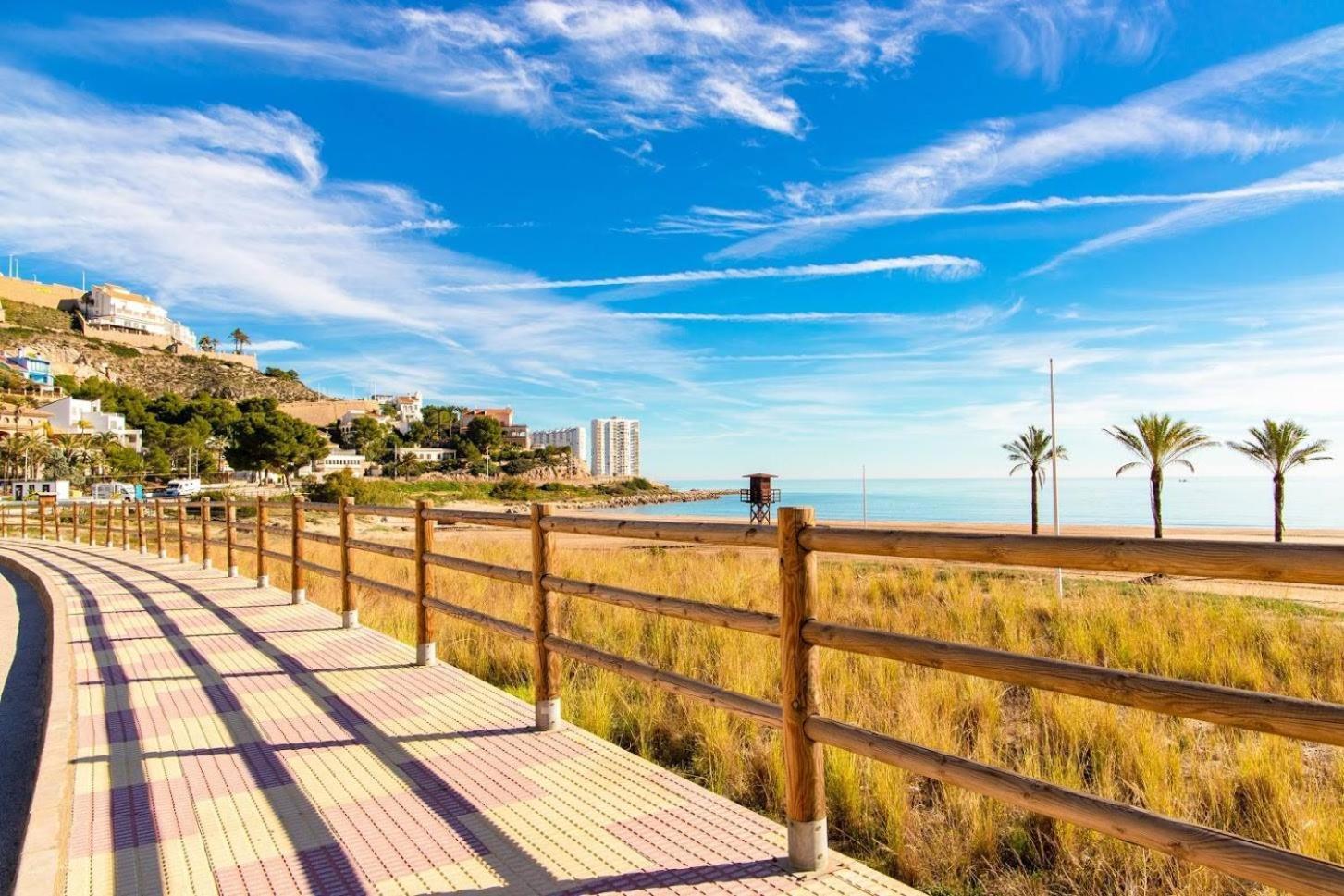 Royal Beach - Appartment With Sea View & Terrace Faro de Cullera Exteriér fotografie