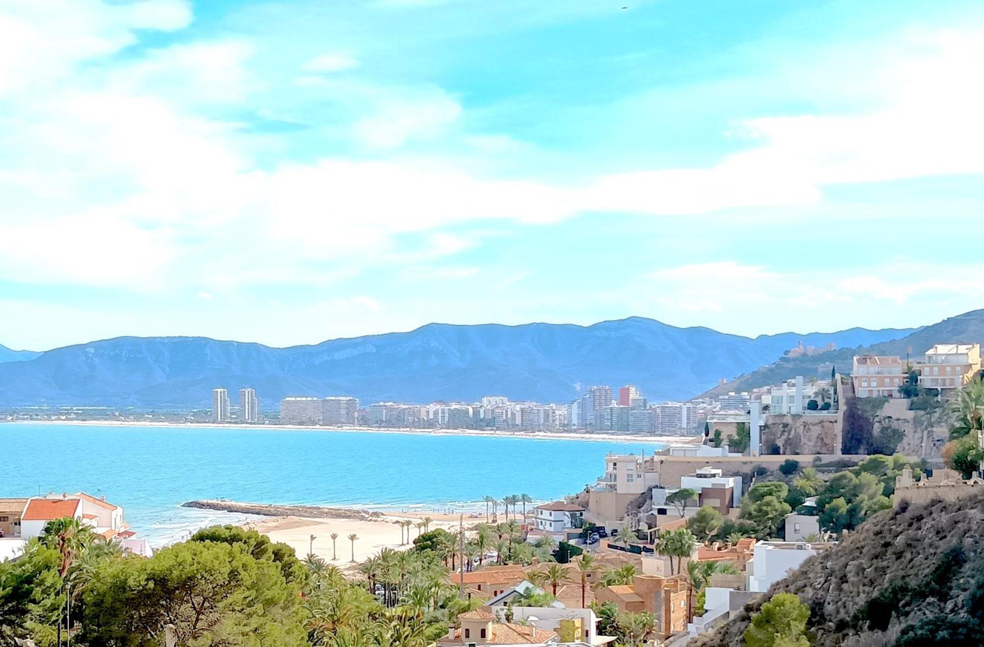 Royal Beach - Appartment With Sea View & Terrace Faro de Cullera Exteriér fotografie