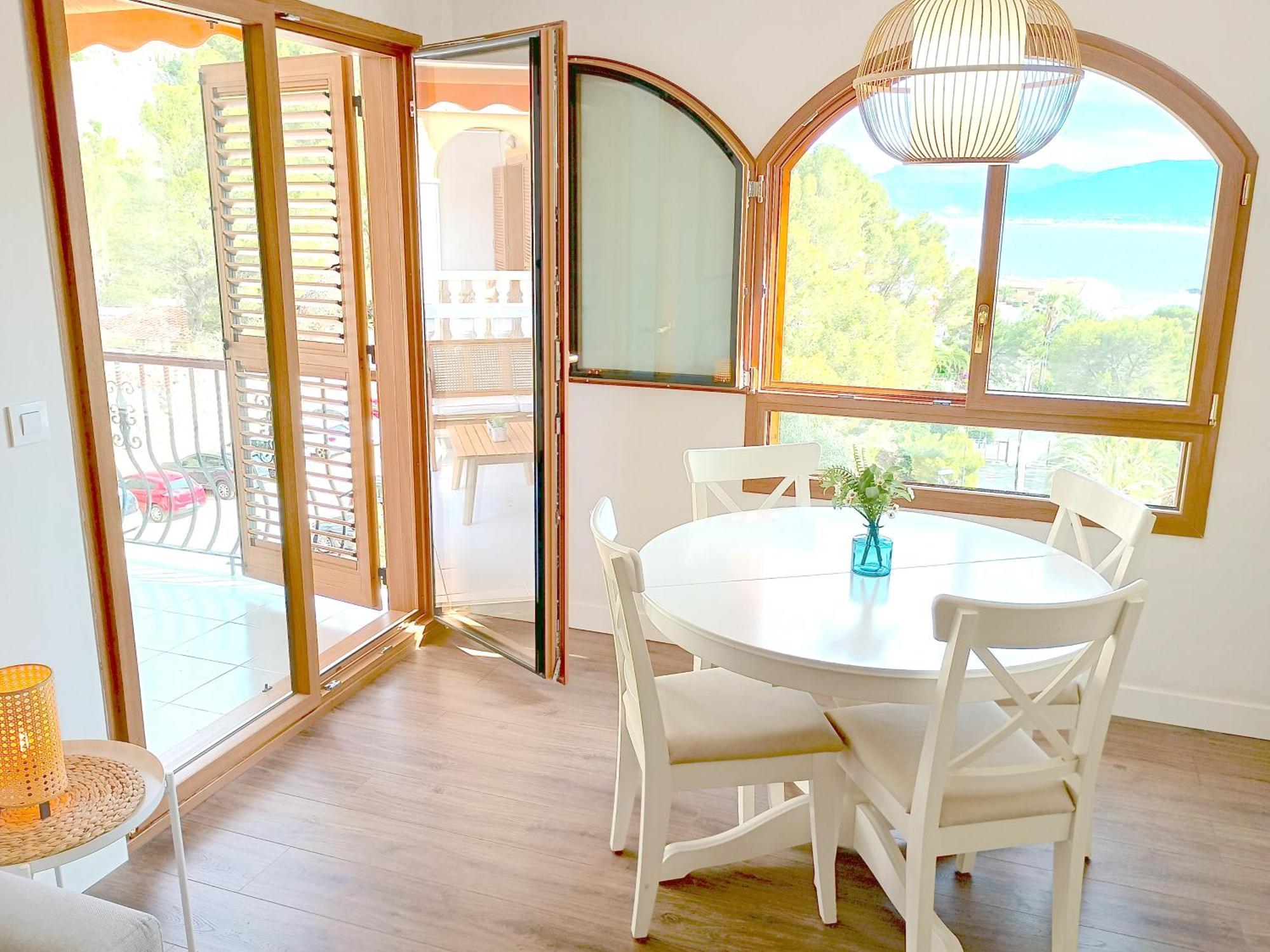 Royal Beach - Appartment With Sea View & Terrace Faro de Cullera Exteriér fotografie