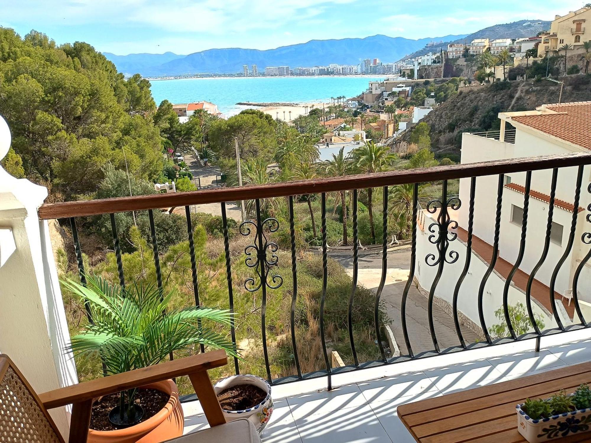 Royal Beach - Appartment With Sea View & Terrace Faro de Cullera Exteriér fotografie